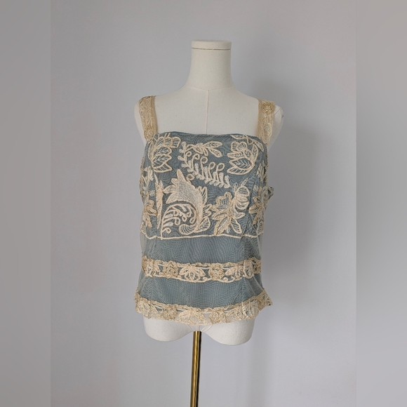 Vintage April Cornell - Two Pieces W 15 PTP 20 - Picture 3 of 8